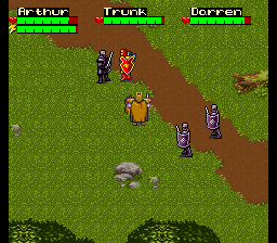 King Arthur and the Knights of Justice screenshot 3 for Super Nintendo